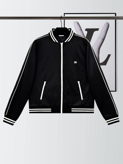 1:1 quality version Reversible Plain Knit Baseball Jacket