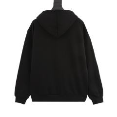 rivet inlaid diamond letter hoodie 28493509