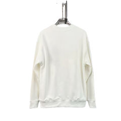 Double-Row Letter Print Crewneck Pullover Sweatshirt 2 colors 28495602