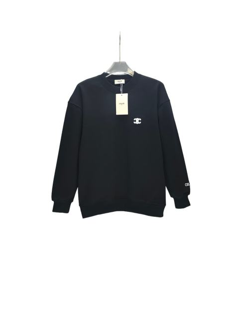 embroidered round neck Sweatshirt 2 colors 28493496