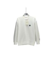 embroidered round neck Sweatshirt 2 colors 28493496