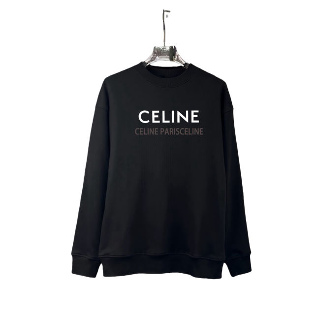 Double-Row Letter Print Crewneck Pullover Sweatshirt 2 colors 28495602