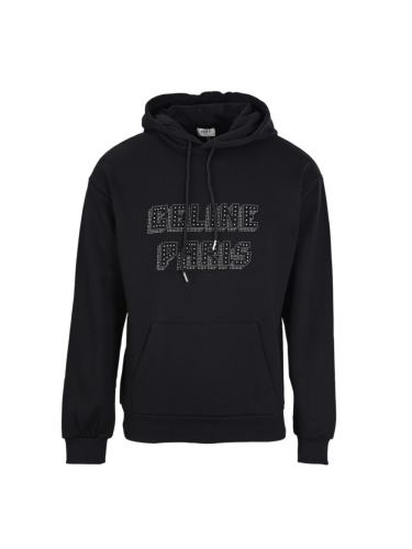 1:1 quality version rivet inlaid diamond letter hoodie 28491776
