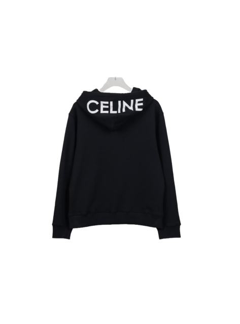 letter cap printed zip-up Hoodie 28493506