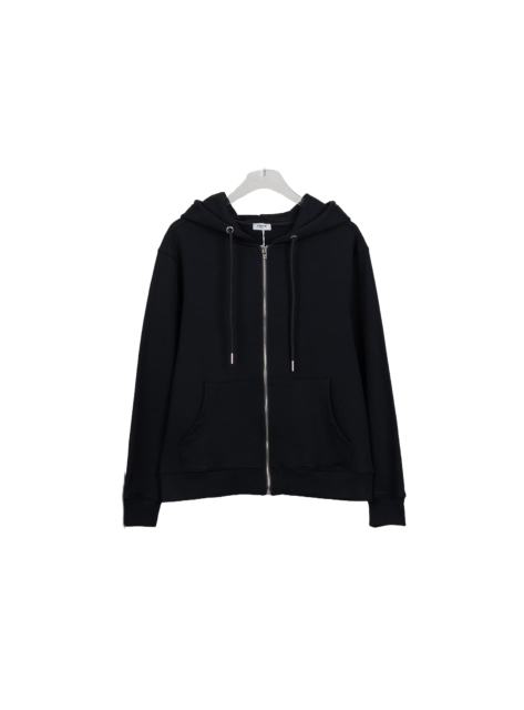 letter cap printed zip-up Hoodie 28493506