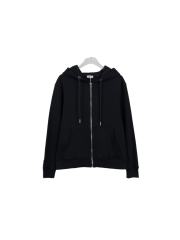letter cap printed zip-up Hoodie 28493506