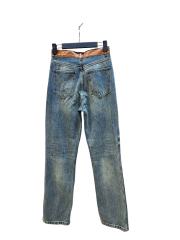 1:1 quality version leather-edged decorative Jeans 28491916