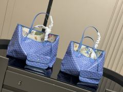 1:1 Top Quality Goyαrd Blue Tote Bag