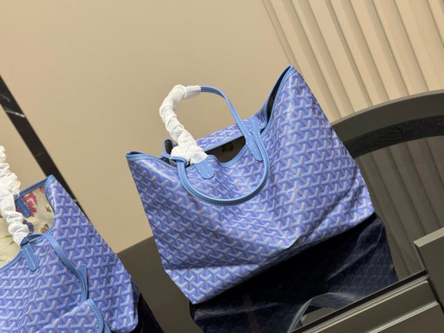 1:1 Top Quality Goyαrd Blue Tote Bag