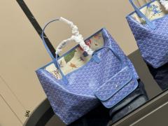1:1 Top Quality Goyαrd Blue Tote Bag