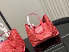 1:1 Top Quality Goyαrd Red Tote Bag