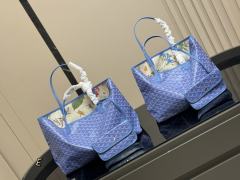 1:1 Top Quality Goyαrd Blue Tote Bag
