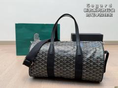 [1:1 Top Quality] Goyαrd Duffle Bag Black (Mid Size)