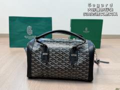 [1:1 Top Quality] Goyαrd Duffle Bag Black (Small Size)
