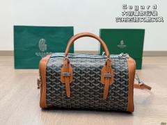 [1:1 Top Quality] Goyαrd Duffle Bag Black (Small Size)