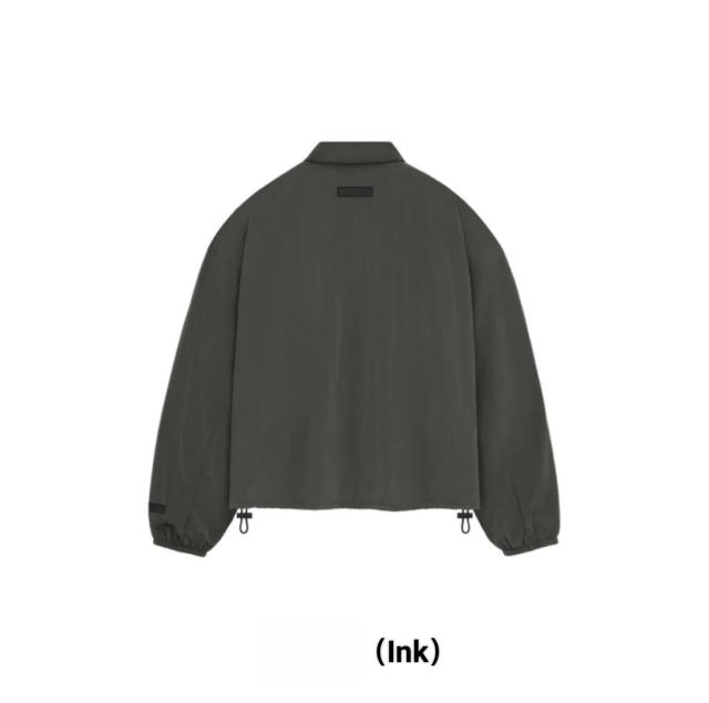 1:1 quality version Solid Color Zipper Pleated Pilot Thin Jacket 3 colors