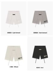 1:1 quality version 1977 Flocked Printed Shorts 4 colors