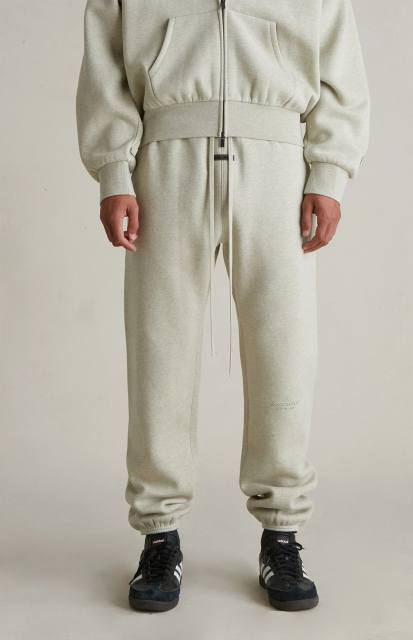 [Big & Tall for weights up to 220 lbs]1:1 quality version 3D Metal Logo Fleece Hoodie & Sweatpants Set 3 colors 28529877