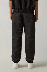 1:1 quality version Side-zip nylon woven drawstring pants 2 colors