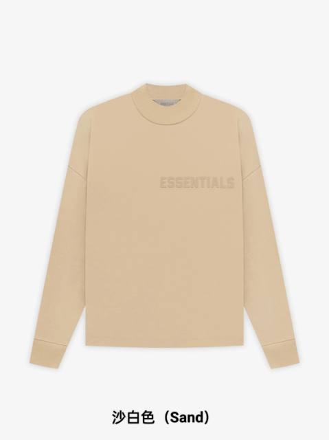 1:1 quality version 27968555 Stereoscopic Silicone Letter Long Sleeve T-Shirt 6 colors