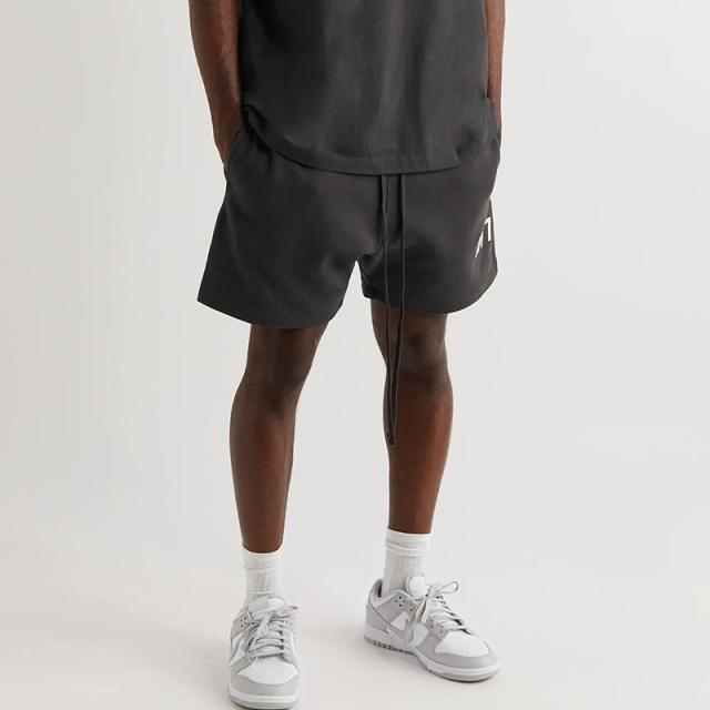 1:1 quality version 1977 Flocked Printed Shorts 4 colors