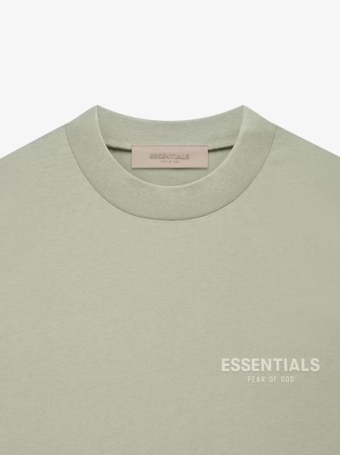1:1 quality version 27968544 Beige Flocked Letter Long Sleeve T-Shirt 3 colors