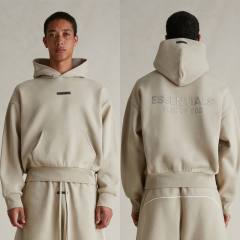 [Big & Tall for weights up to 220 lbs]1:1 quality version 3D Metal Logo Fleece Hoodie & Sweatpants Set 3 colors 28529877