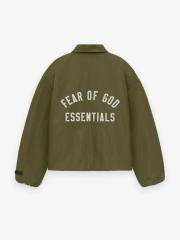 1:1 quality version Back patch embroidered monogrammed logo lapel zipper jacket 2 colors