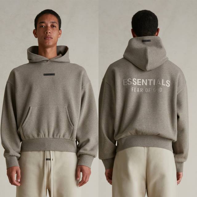 [Big & Tall for weights up to 220 lbs]1:1 quality version 3D Metal Logo Fleece Hoodie & Sweatpants Set 3 colors 28529877