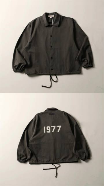 1:1 quality version Flocked Letter Logo Coach Jacket