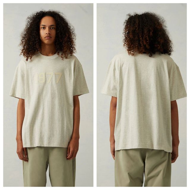 [Big & Tall for weights up to 220 lbs]1:1 quality version 27977313 1977 Flocked Digital tee 4 colors