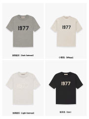 [Big & Tall for weights up to 220 lbs]1:1 quality version 27977313 1977 Flocked Digital tee 4 colors