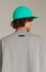 1:1 quality version Mint Green Curved Letter Dark Heather Oatmeal Tee &  Shorts Set