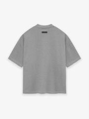 1:1 quality version Mint Green Curved Letter Dark Heather Oatmeal Tee &  Shorts Set