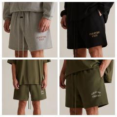 1:1 quality version BACK TO SCHOOL Collection Letter Print Tee &  Shorts Set 4colors