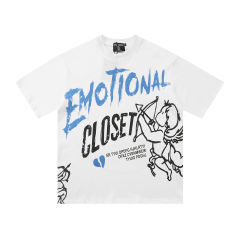 Slogan Angel Print Tee 2 colors 28572178
