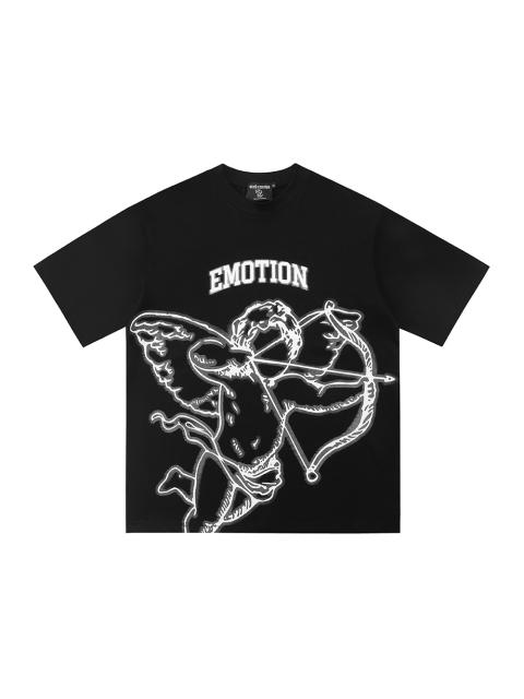 Shadow Letter Angel Print Tee 2 colors 28572185