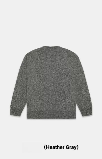 1:1 quality version Monogrammed Logo Knit Crew Neck Sweater 3 colors