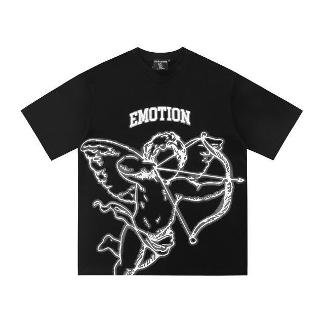 Shadow Letter Angel Print Tee 2 colors 28572185
