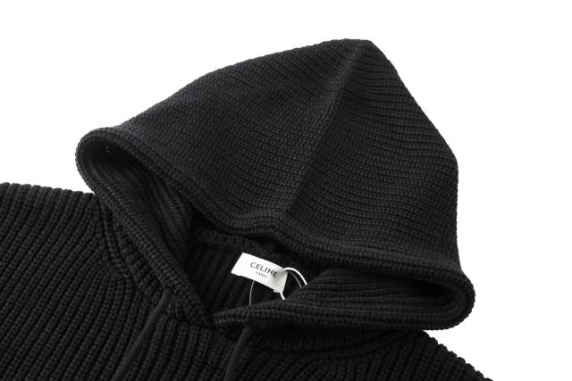 1:1 quality version 28471240 Openwork Letter Embroidered Sweater Hoodie