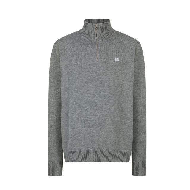 1:1 quality version embroidered zipper polo sweater 2 colors 28480918