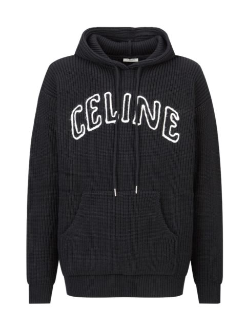 1:1 quality version 28471240 Openwork Letter Embroidered Sweater Hoodie