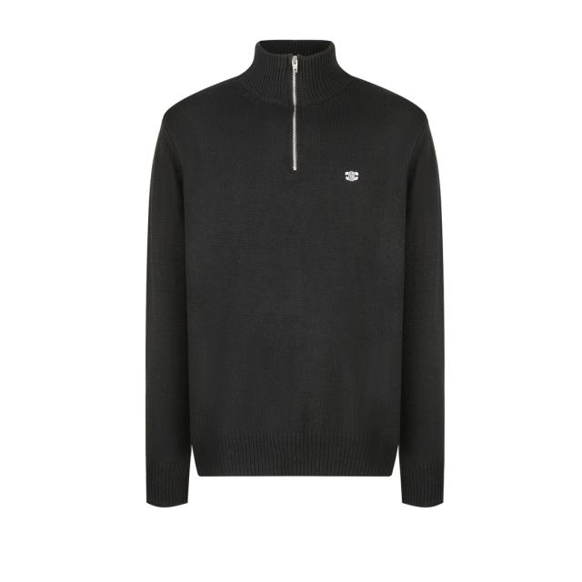 1:1 quality version embroidered zipper polo sweater 2 colors 28480918