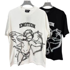 Shadow Letter Angel Print Tee 2 colors 28572185
