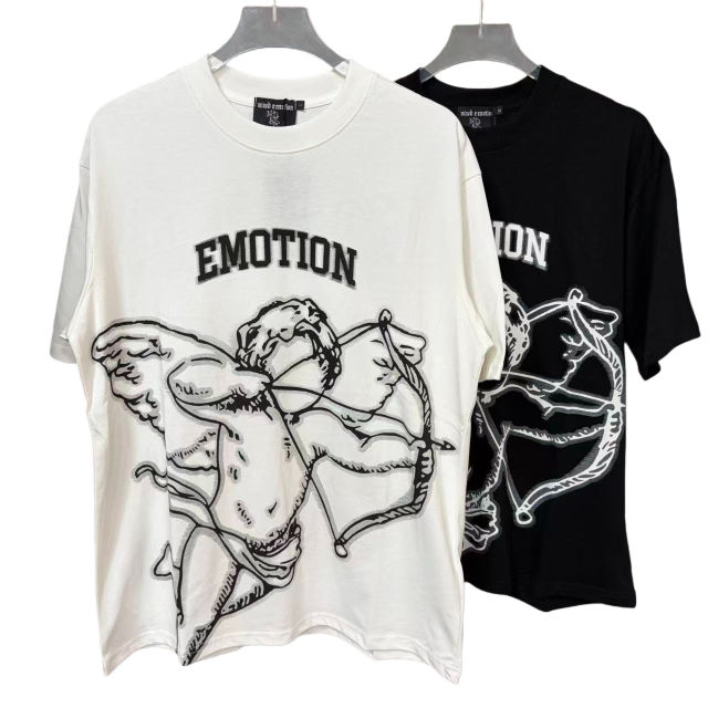 Shadow Letter Angel Print Tee 2 colors 28572185