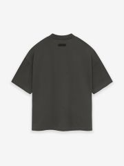 1:1 quality version Stereoscopic Silicone Curved Letter Ink Black Tee &  Shorts Set