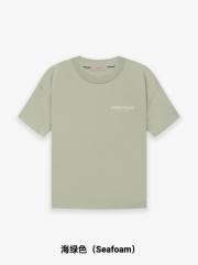 1:1 quality version 27956133 Beige Flocked Letter Tee &  Terry Shorts Set 3 colors