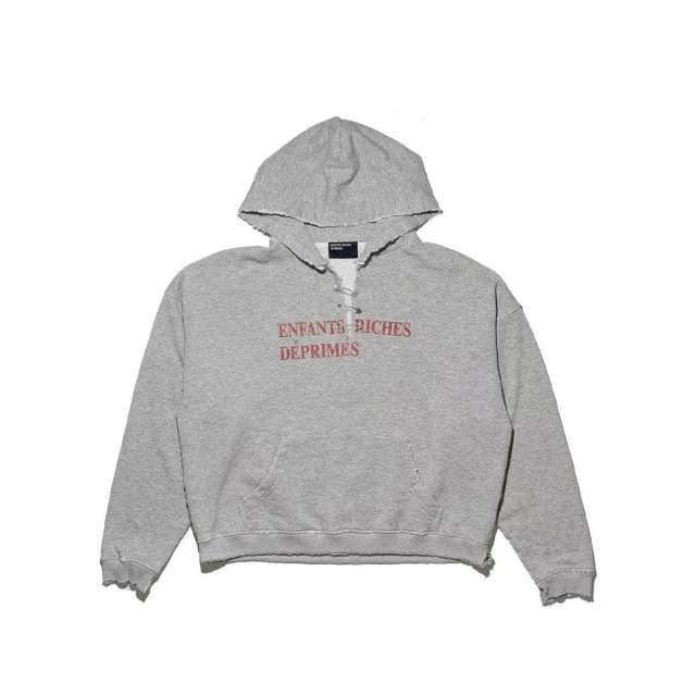 ERD Pin Gray Hoodie