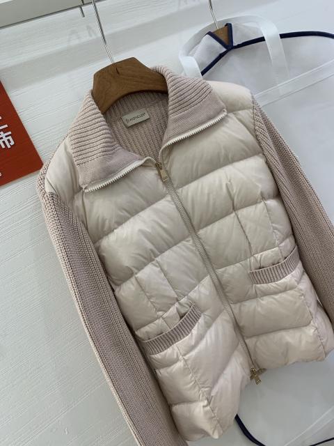 1:1 Top Quality Puffer Down Jacket with Knit Sleeve (NFC SCAN)