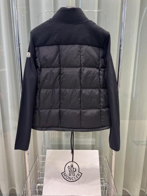 1:1 Top Quality Puffer Down Jacket with Knit Sleeve (NFC SCAN)